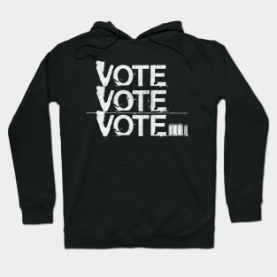 VOTE VOTE VOTE /  Elections Typography Design Hoodie